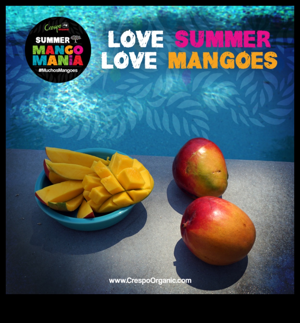 Mango Mania: Tatlı ve Tuzlu Meksika Mango Kreasyonları